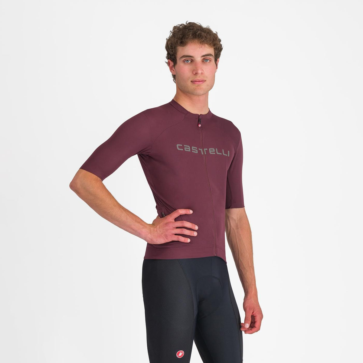 TRICOTA  CASTELLI PROLOGO LITE JERSEY  BORDEAUX