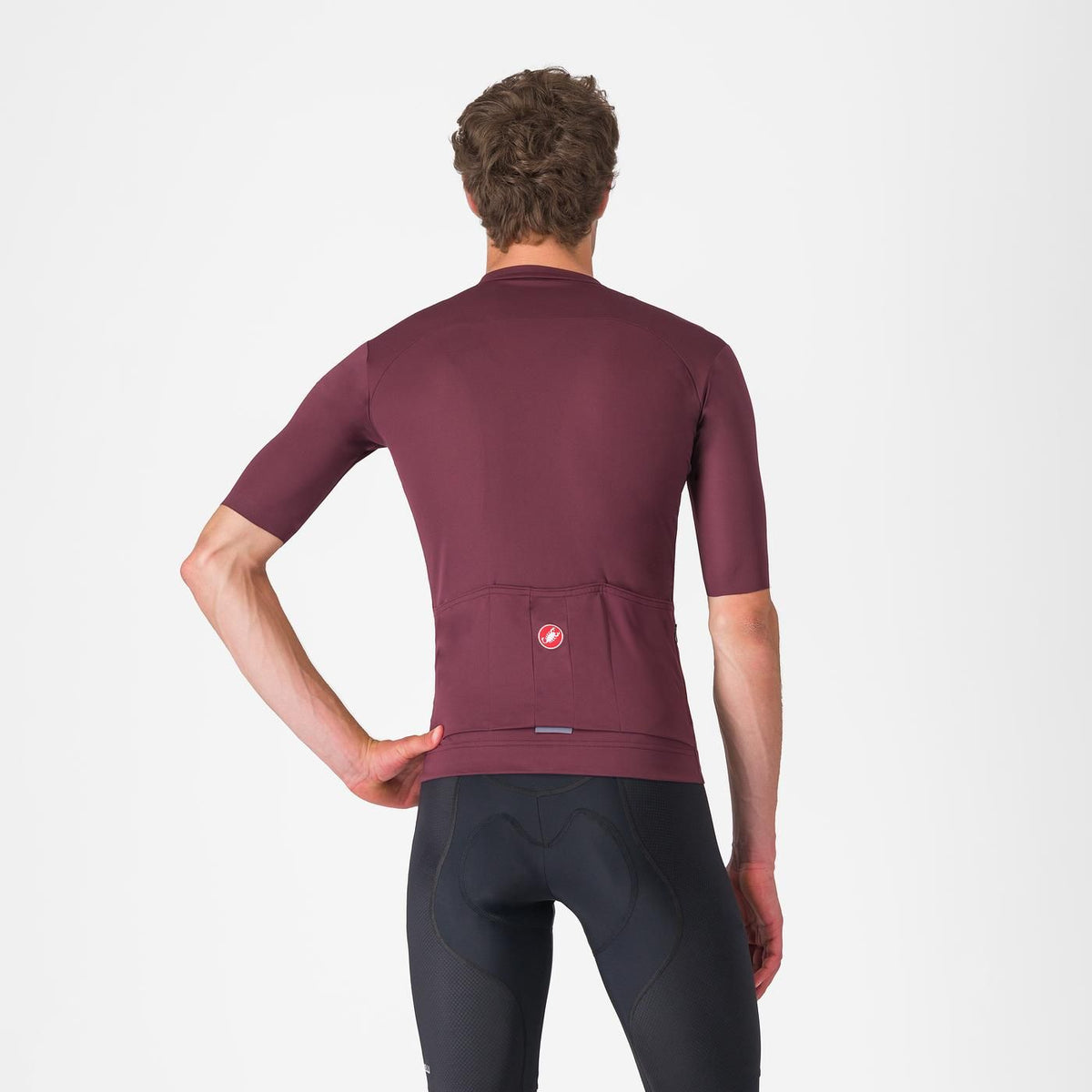 TRICOTA  CASTELLI PROLOGO LITE JERSEY  BORDEAUX