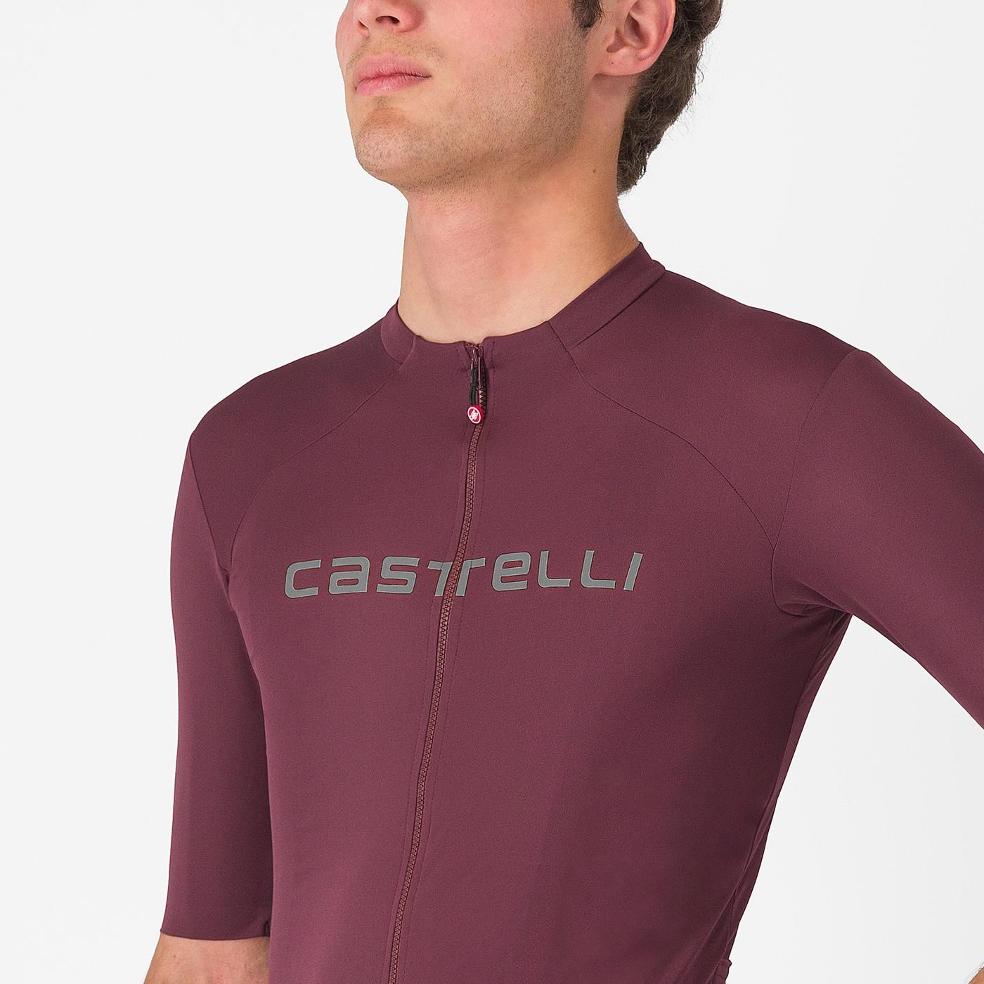 TRICOTA  CASTELLI PROLOGO LITE JERSEY  BORDEAUX