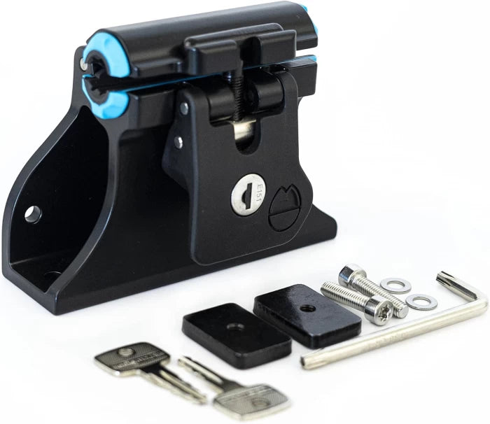 PORTABICICLETAS DROPTOP DE EJE PASANTE CON BLOQUEO