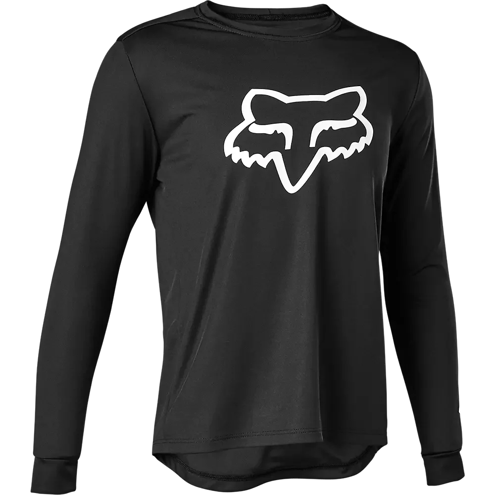 JERSEY FOX NIÑO LS RANGER NEGRO