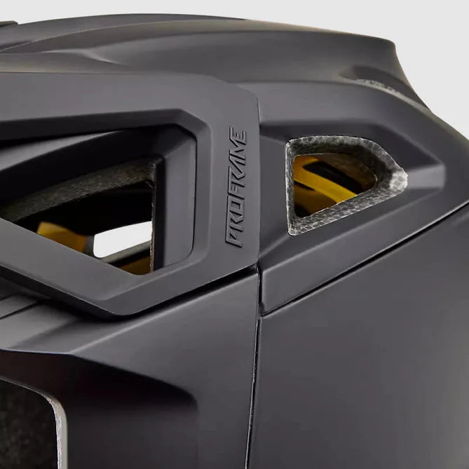 CASCO FOX NIÑO NEW PROFRAME MATTE CE MT BLACK - TALLA UNICA