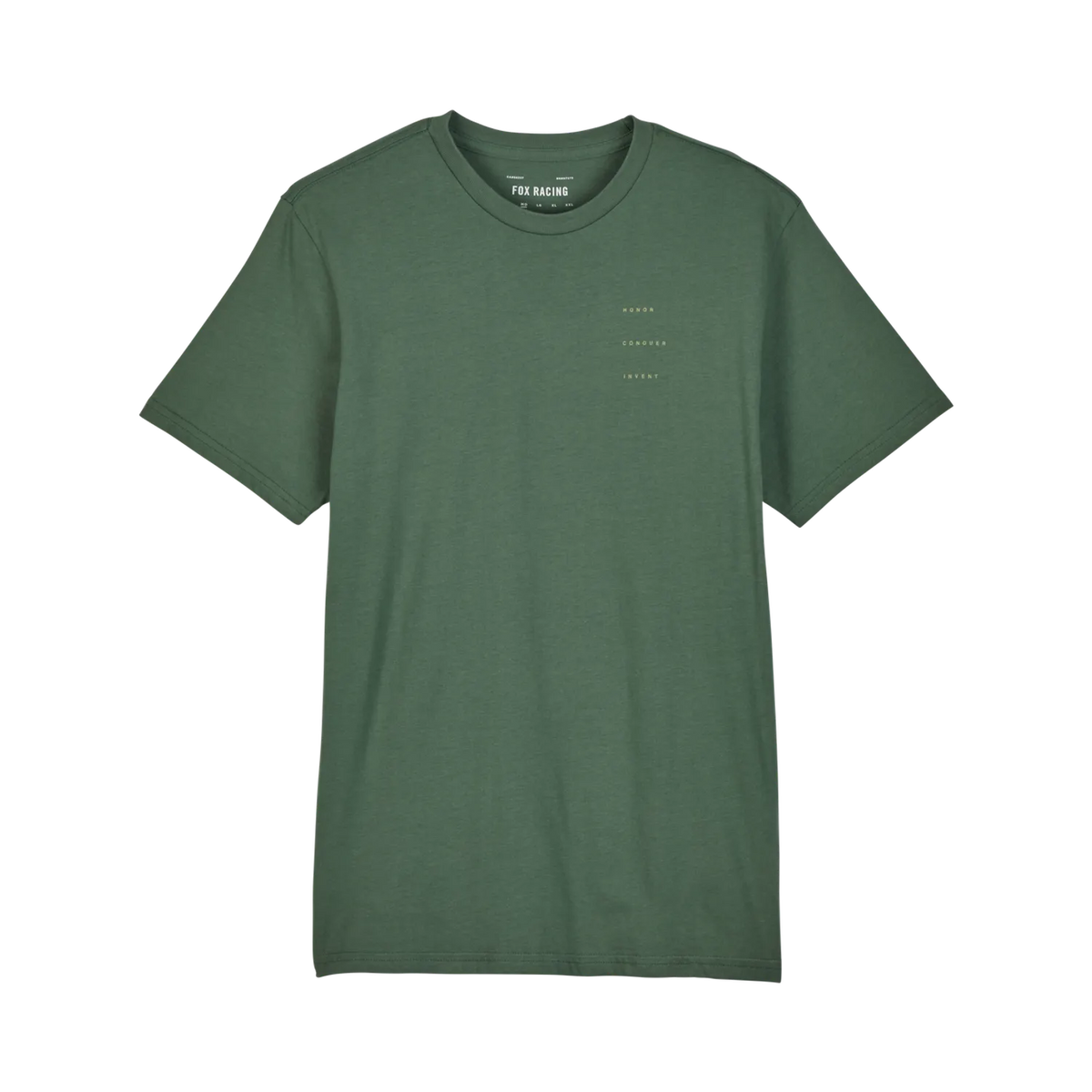 POLERA FOX SIPPING PREMIUM SS TEE HUN GREEN