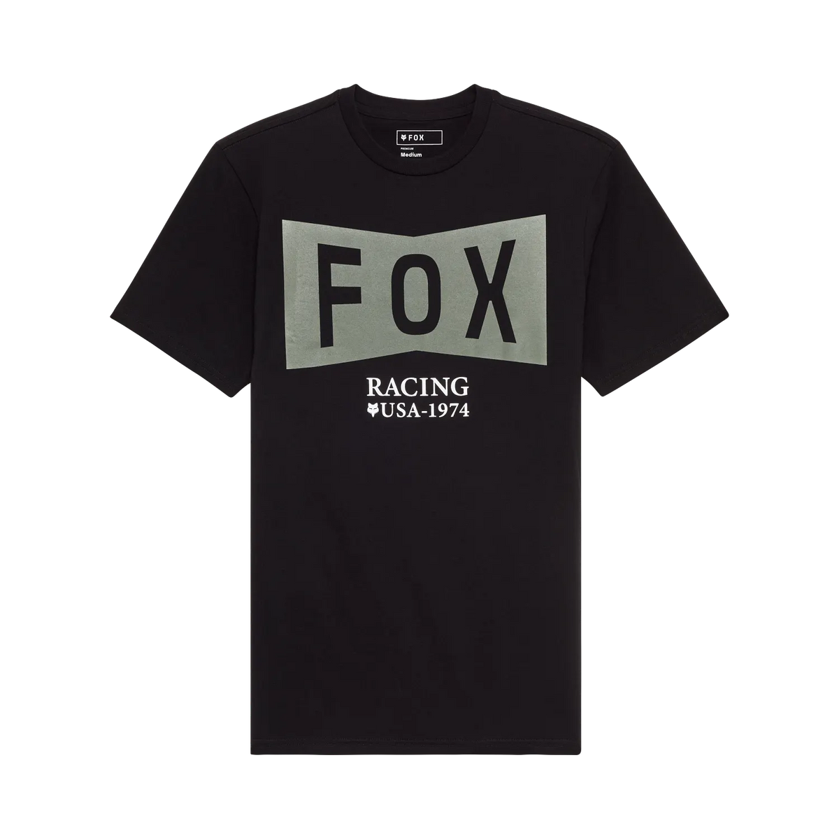 POLERA FOX TYPEFACE SS PREMIUM TEE BLACK