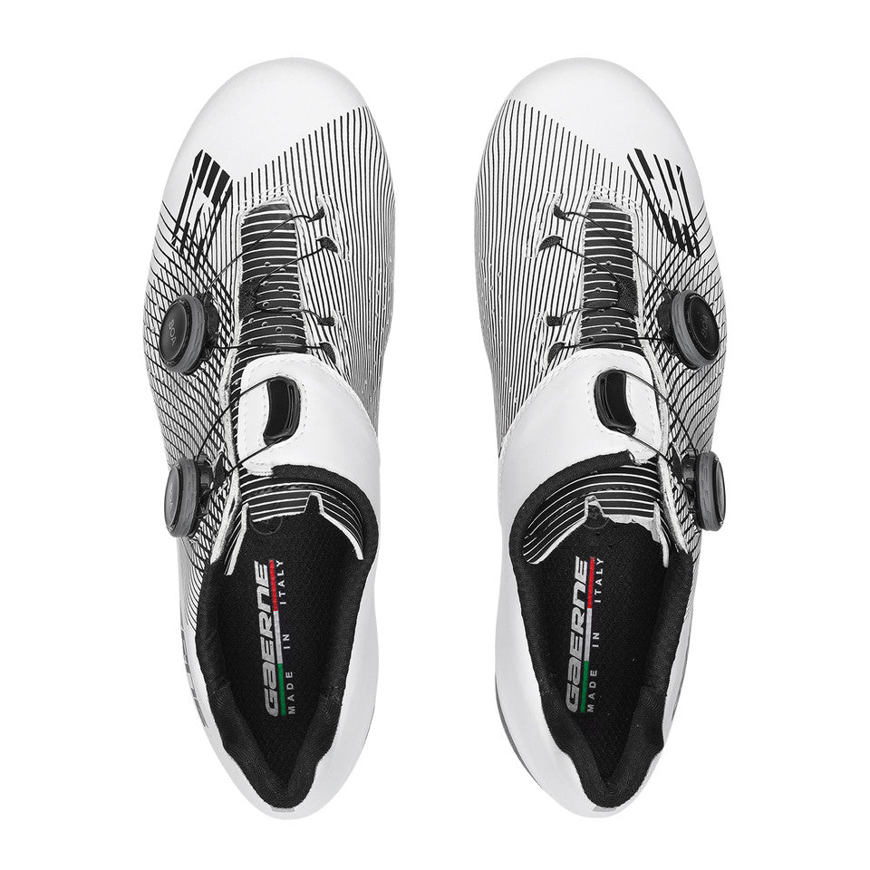 ZAPATO GAERNE CARBON G.FUGA WHITE BLACK