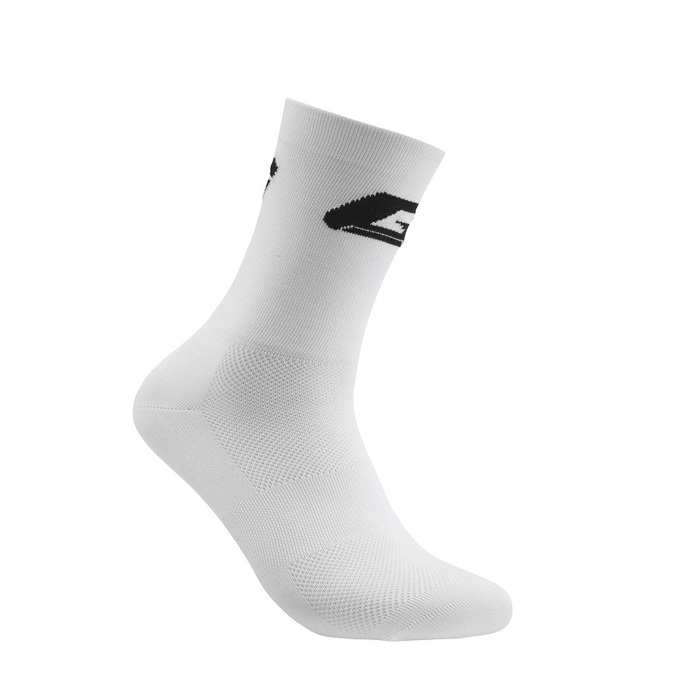 CALCETIN GAERNE PROFESS. LONG SOCK WHITE BLACK