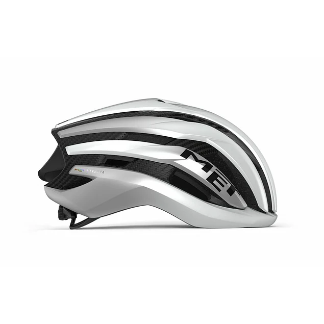 CASCO MET TRENTA 3K CARBON MIPS CE WHITE SILVER