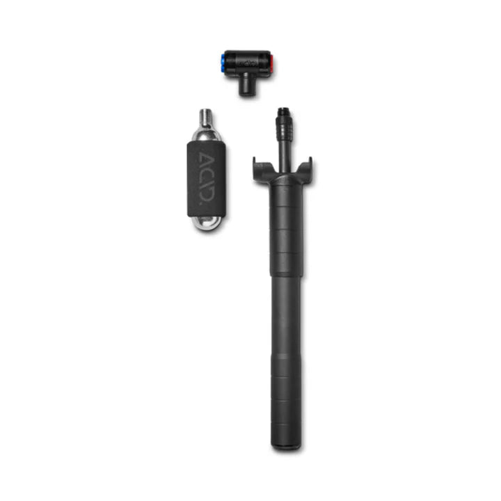 BOMBÍN DE MANO ACID RACE HYBRID HP BLACK