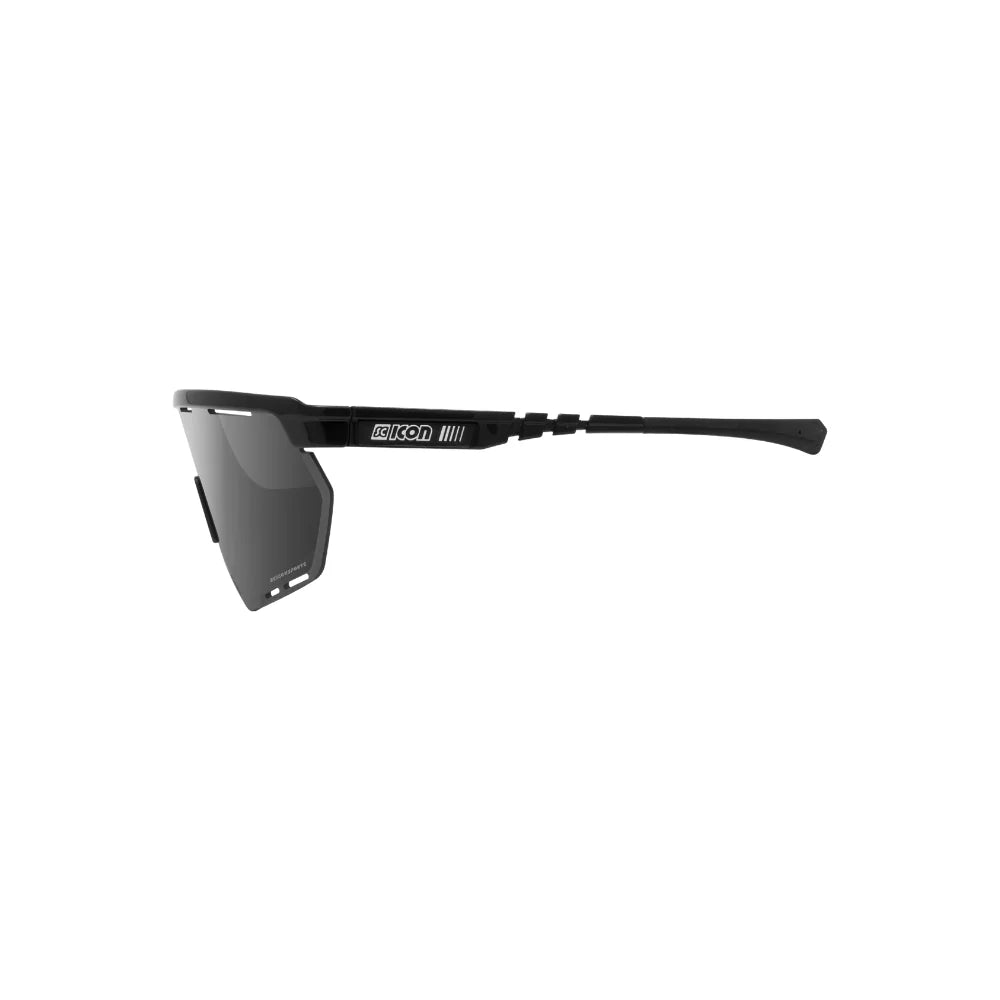 LENTES SCICON AEROWING CARBON + MICA TRANSPARENTE