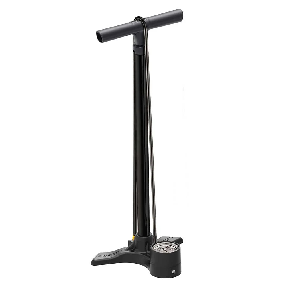 BOMBIN DE PIE MACRO HV FLOOR DRIVE DV FLAT BLACK LEZYNE