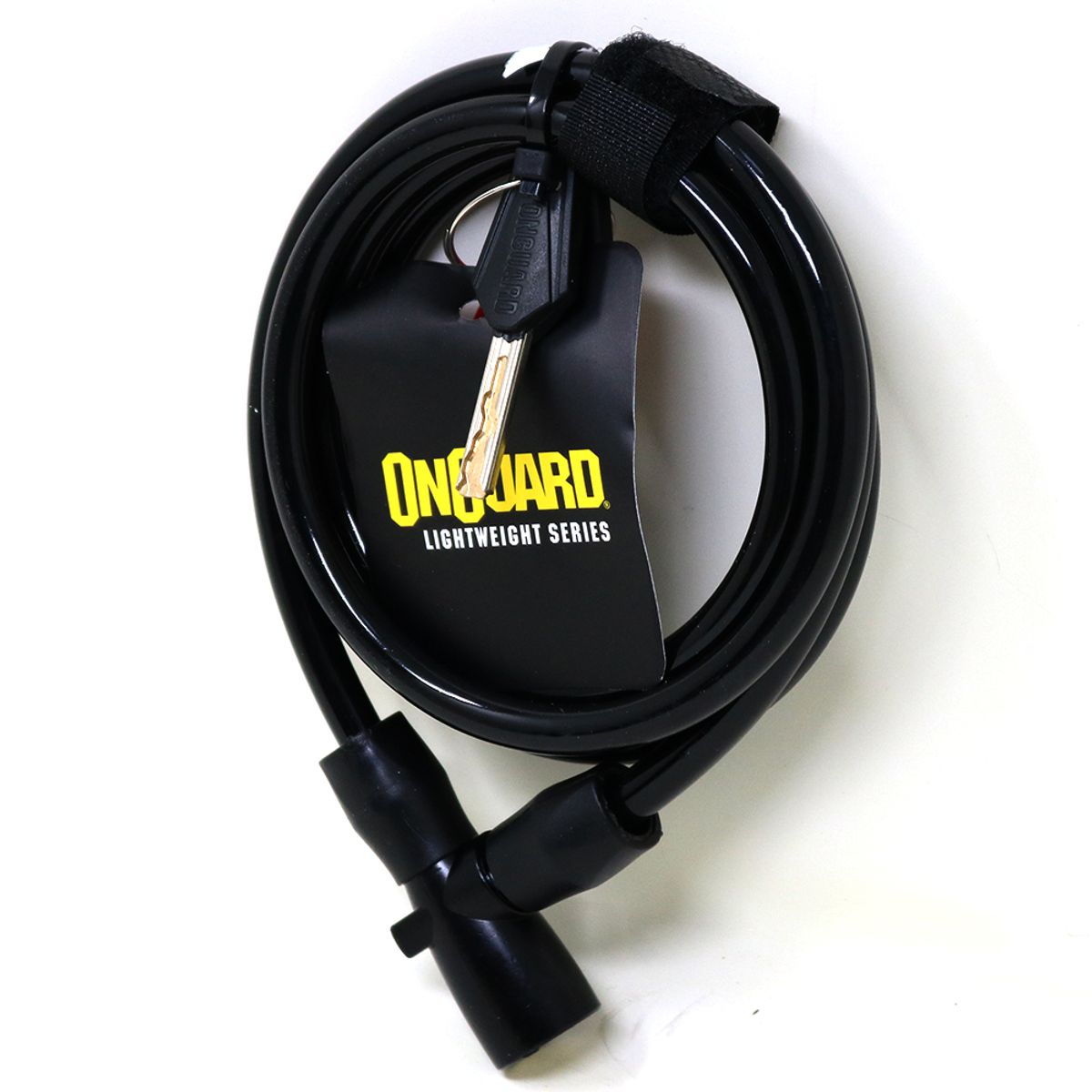 CANDADO ONGUARD LLAVE ESPIRAL LIGHTWIGHT 150CM X8MM NEGRO