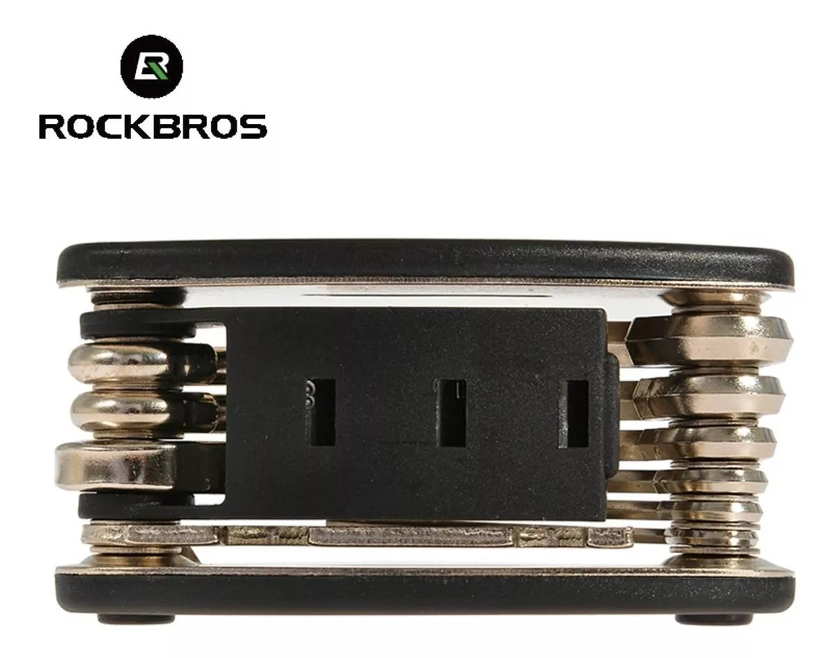 KIT HERRAMIENTAS ROCKBROS 16 EN 1 SET REPARACIÓN BICICLETA