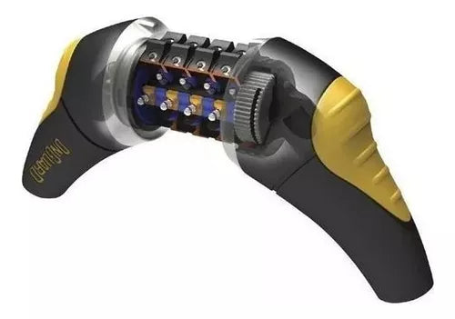 CANDADO ONGUARD ESPIRAL CLAVE DOBERMAN 185CMS X 10M NEGRO