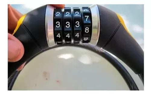 CANDADO ONGUARD ESPIRAL CLAVE DOBERMAN 185CMS X 10M NEGRO