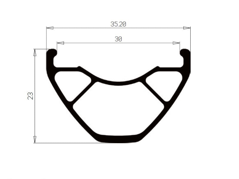 LLANTA HOPE FORTUS 30 27.5 32h
