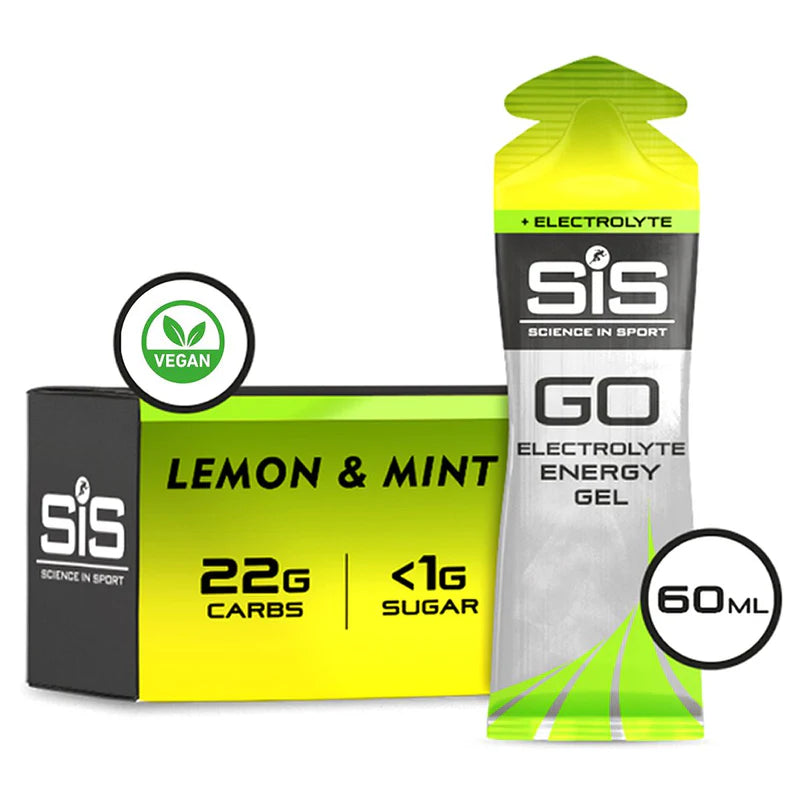Gel SIS GO + Electrolitos Limón Menta 60ml
