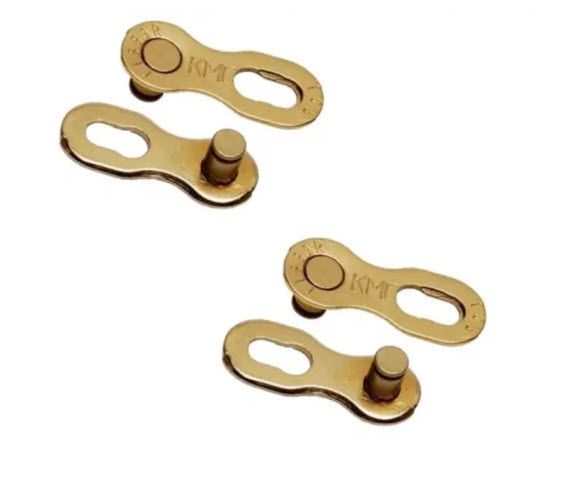 CONEXIÓN GOLD CADENA KMC 12SPEED, 2 PCS