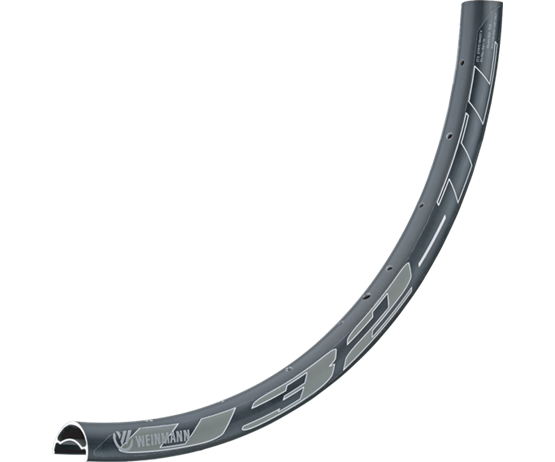 LLANTA WEINMANN U32 TL 27.5" ASIMETRICA 32H PRESTA NEGRO