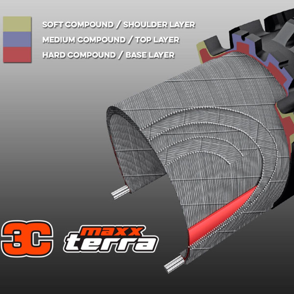 Neumatico Maxxis Minion DHR II 29X2.5 WT Plegable E50 3CT TR DH