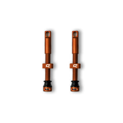 KIT VALVULAS GRAVITY 1 TUBELESS 44mm NARANJA