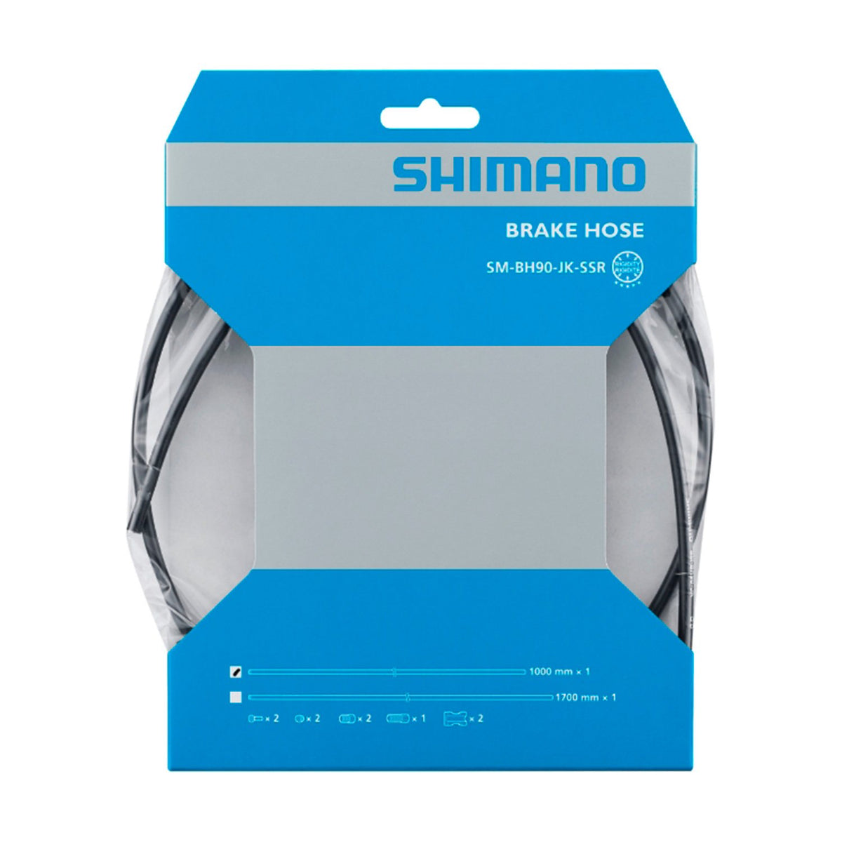 FLEXIBLE SHIMANO HIDRAULICO DELANTERO 1000MM NEGRO