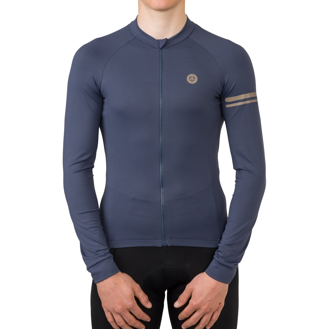 TRICOTA MANGA LARGA AGU SOLID CADETTO