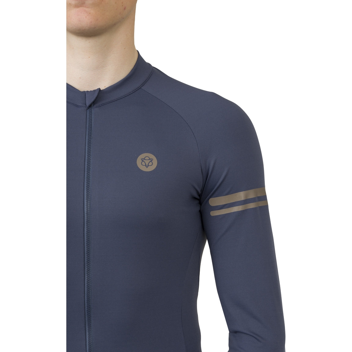 TRICOTA MANGA LARGA AGU SOLID CADETTO