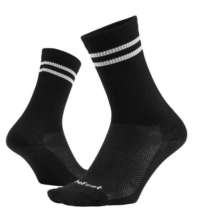 CALCETIN DEFEET AIREATOR 6  ALL STAR BLACK WHITW