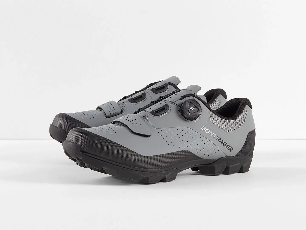 ZAPATO BONTRAGER FORAY MTB PLATA NEGRO