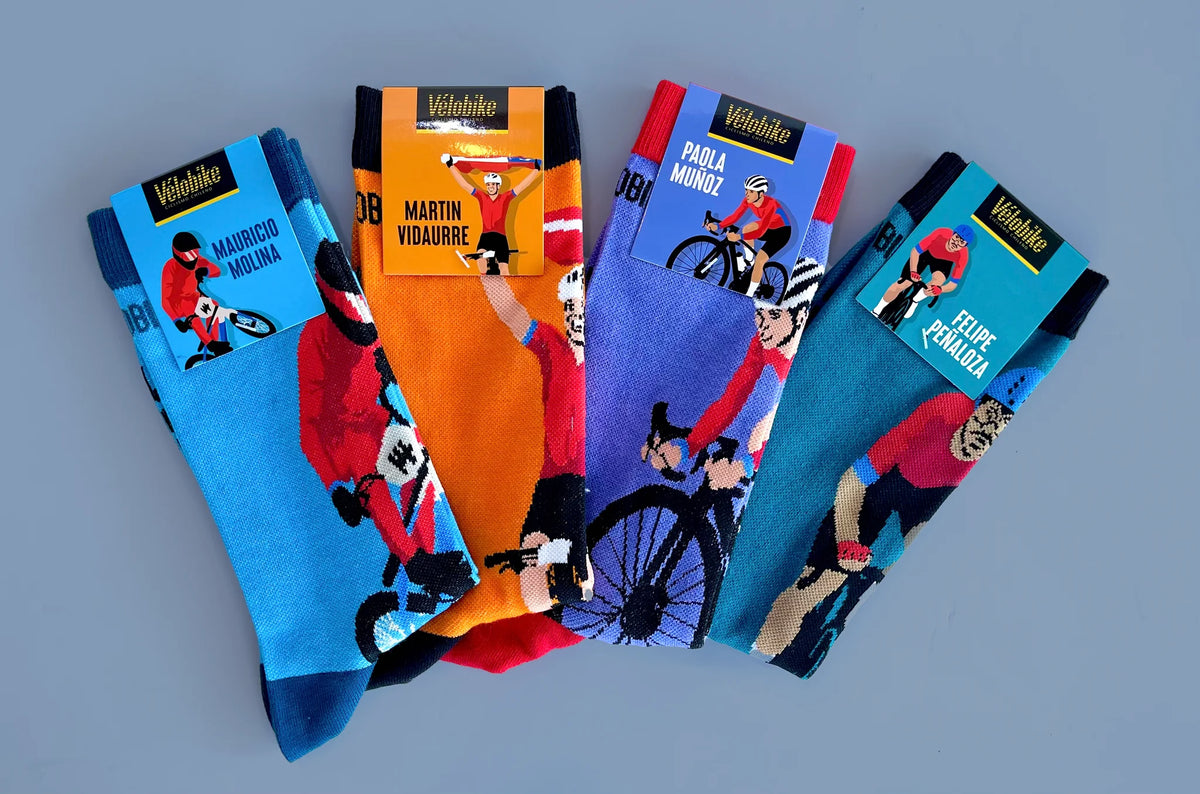 PACK DE CALCETINES, CICLISTAS CHILENOS 39 A 42