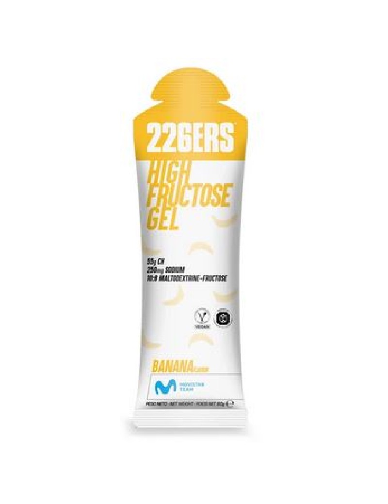 HIGH FRUCTOSA GEL PLÁTANO - Gel Energético - 80g - 226ers