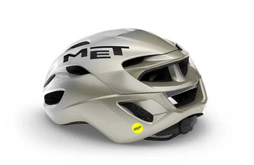 CASCO MET RIVALE MIPS CE SILVER GRAY GLOSSY