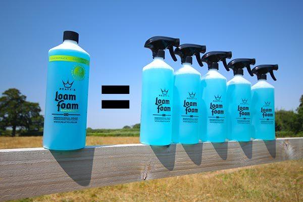 Detergente Bicicleta Concentrado Biodegradable 1 Litro Peaty´s