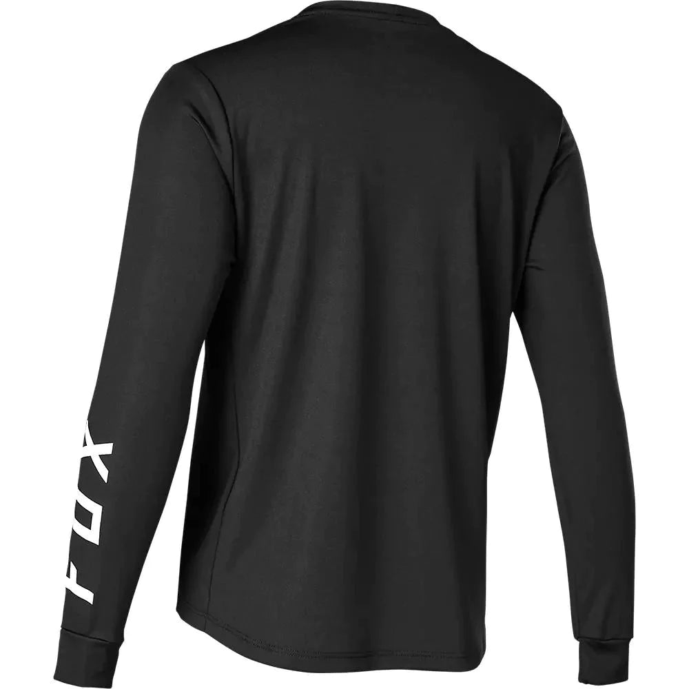 Polera Bicicleta Ni o Ranger Manga Larga Negro Fox Tienda Be Quick