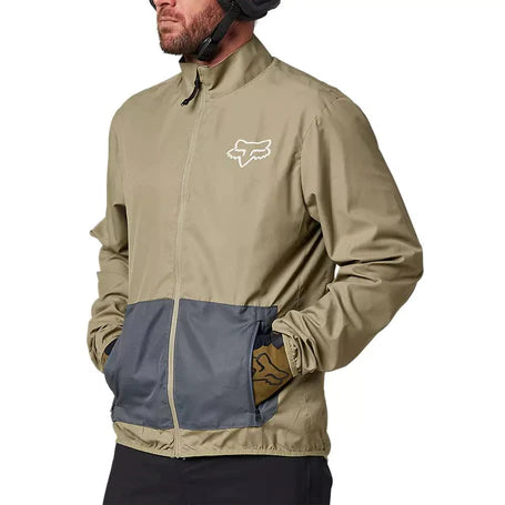Chaqueta Cortavientos Bicicleta Ranger Cafe Fox