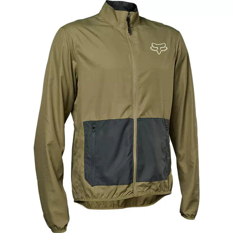 Chaqueta Cortavientos Bicicleta Ranger Cafe Fox