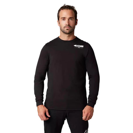 Polera Bicicleta Ranger Drirelease® Manga Larga Negro Fox