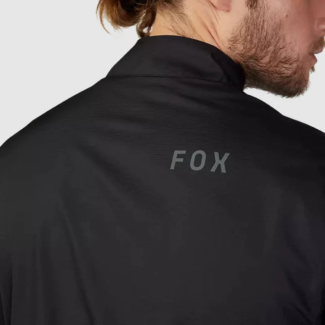 Chaqueta Cortavientos Bicicleta Ranger Negro Fox