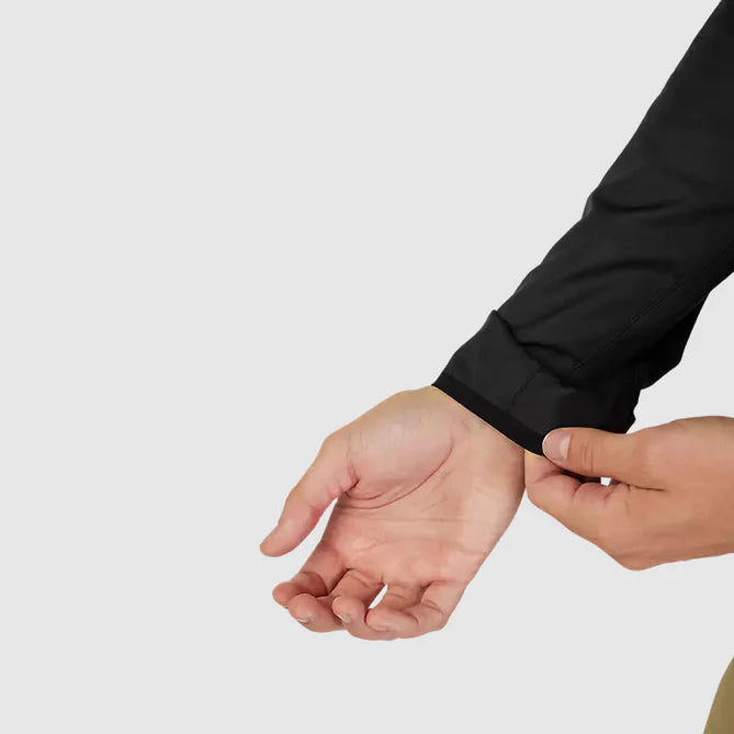 Chaqueta Cortavientos Bicicleta Ranger Negro Fox