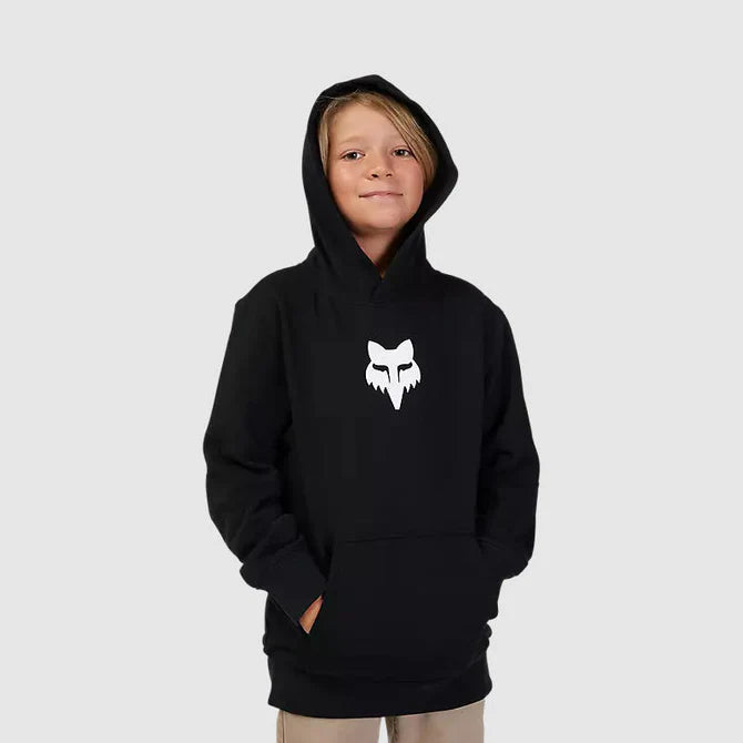 POLERON DE NIÑO FOX CANGURO LEGACY NEGRO