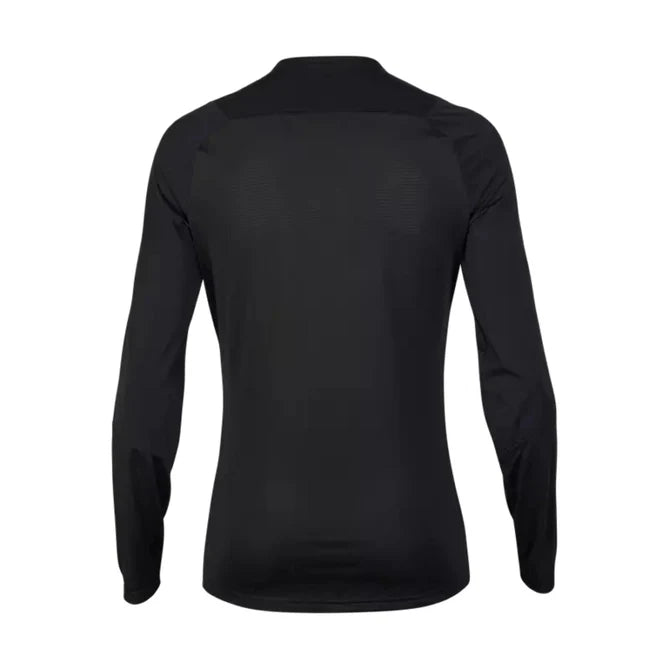 Polera FOX Flexair Ascent Manga Larga Negro