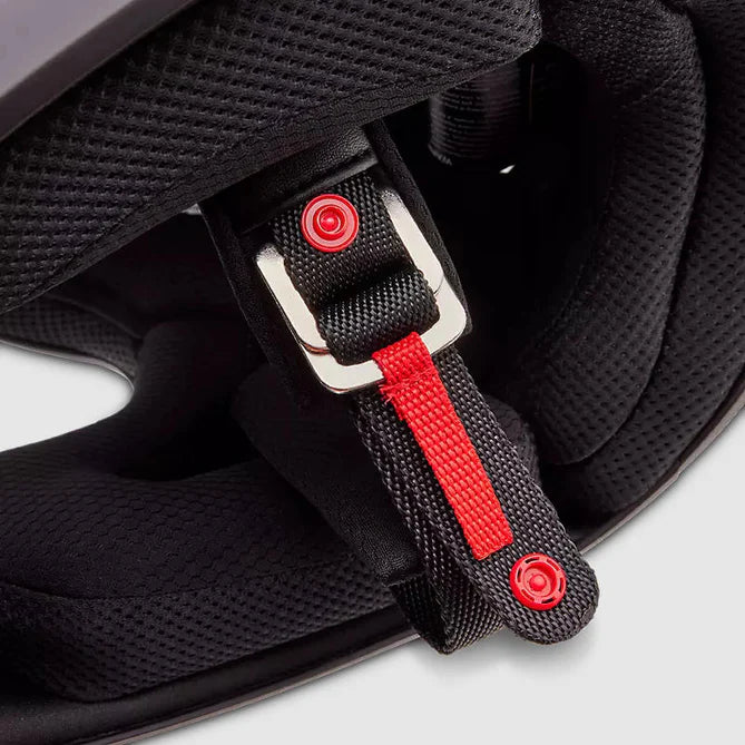 CASCO FOX NIÑOS RAMPAGE NEGRO MATTE