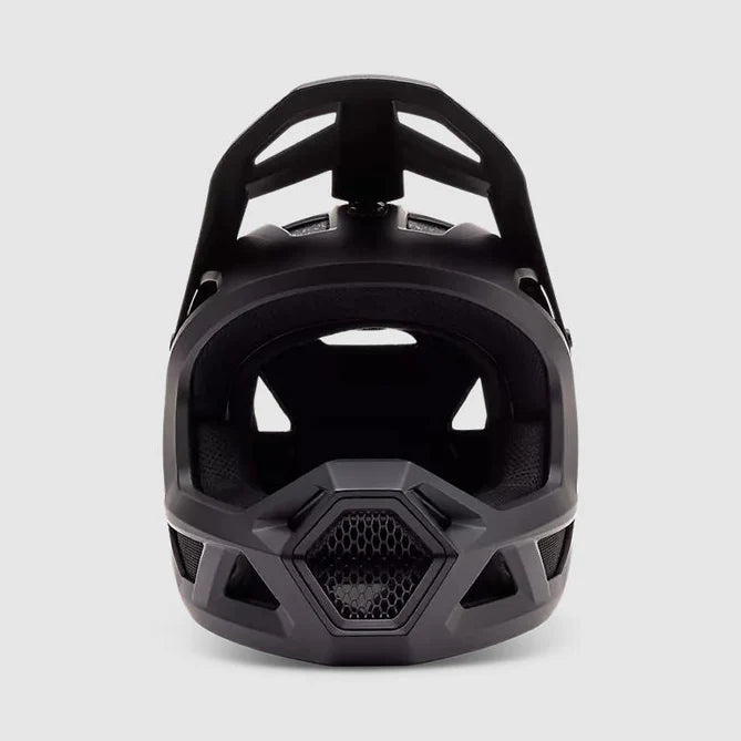 CASCO FOX NIÑOS RAMPAGE NEGRO MATTE