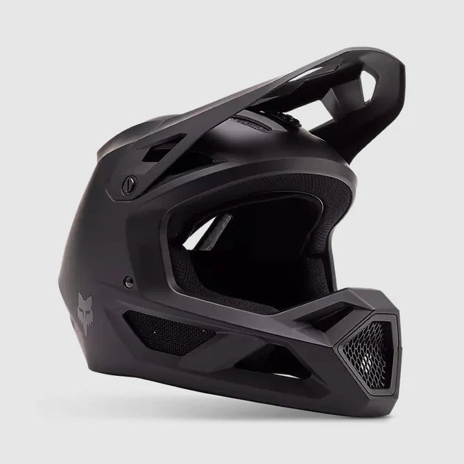 CASCO FOX NIÑOS RAMPAGE NEGRO MATTE