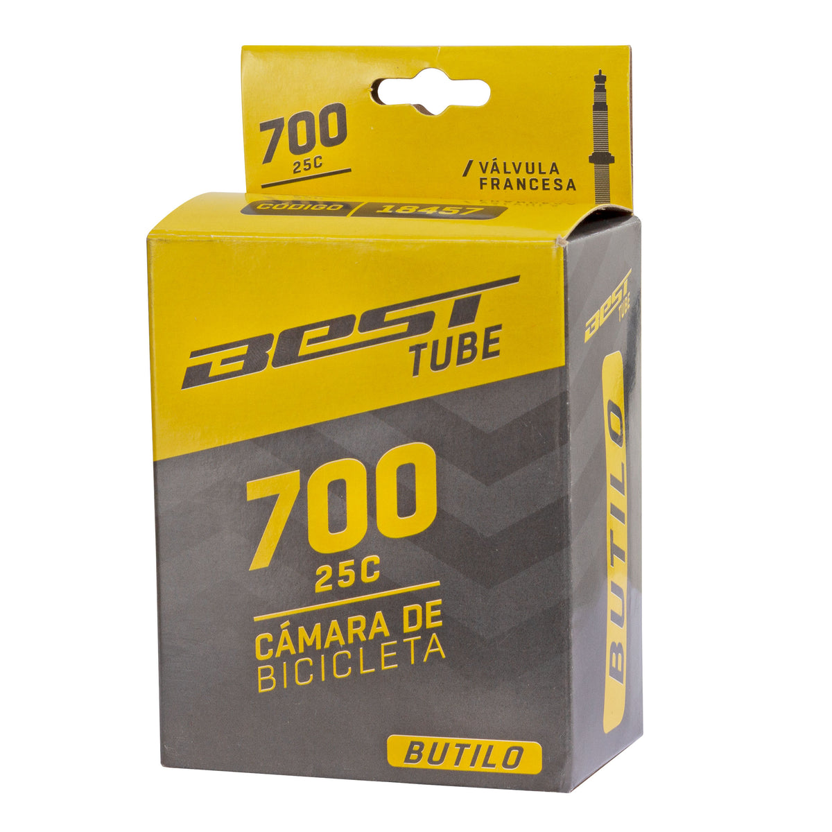Camara Best Butilo 700 X 25C Val/Francesa 60Mm