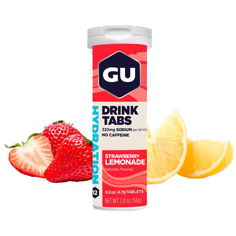 Gu Energy Drink Tabs Strawberry Lemonade