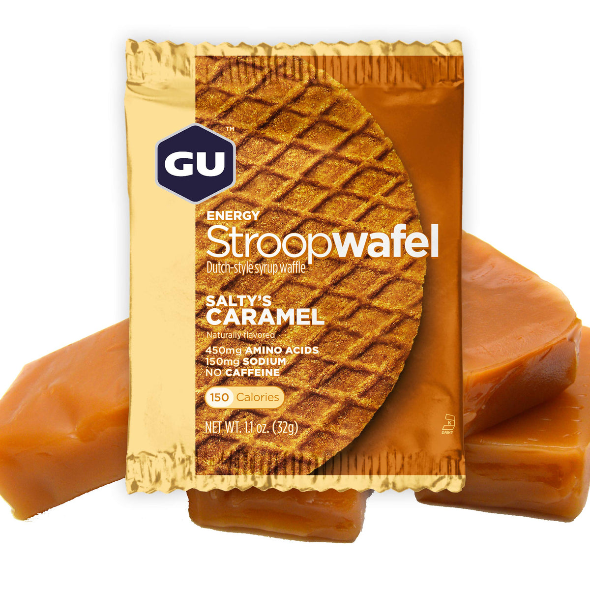 Gu Energy Waffle SALTY'S Caramel
