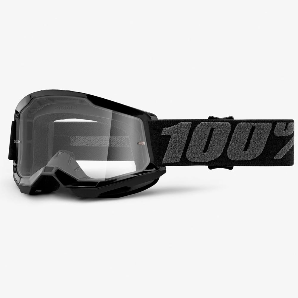 Antiparras 100% Niño Strata 2 Black Mica Transparente