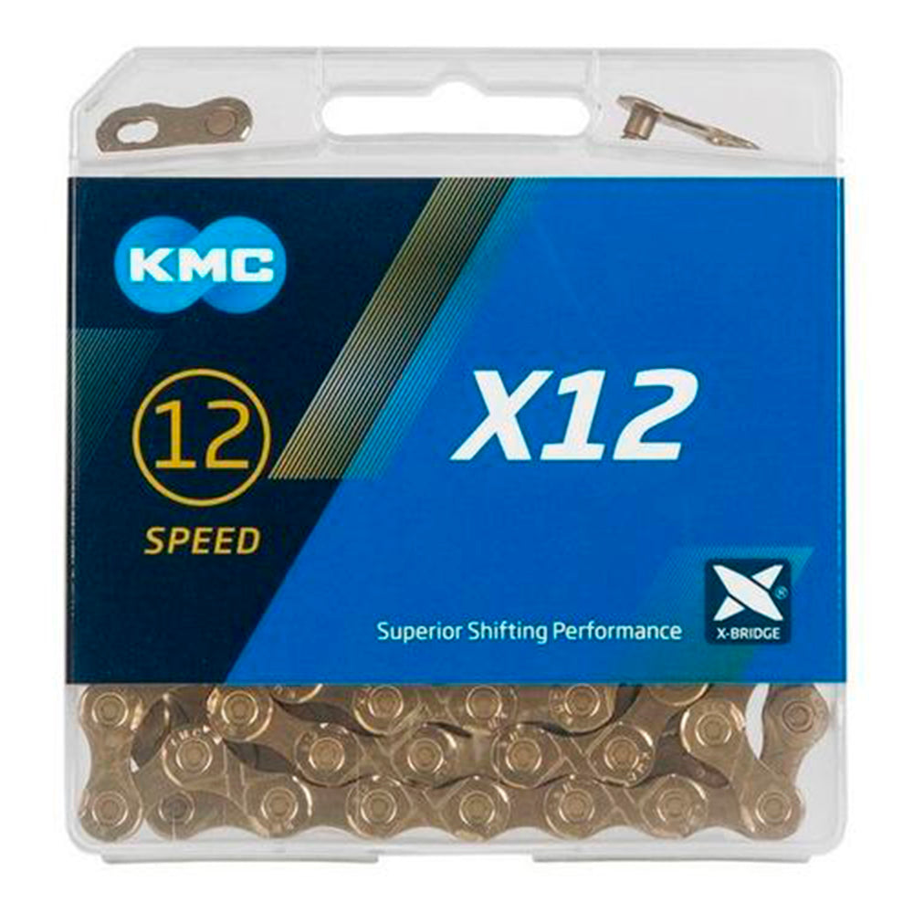 Cadena KMC 12V Gold