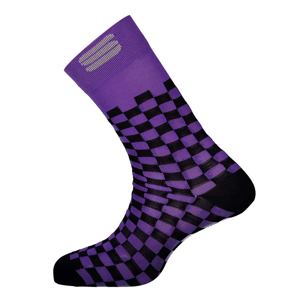 Calceta Sportful Checkmate Purpura ML